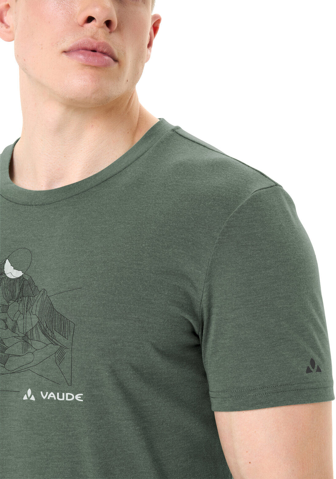 VAUDE "MENS TEKOA T-SHIRT III" sportliche Passform, Kurzarm, für Sport und Outdoor