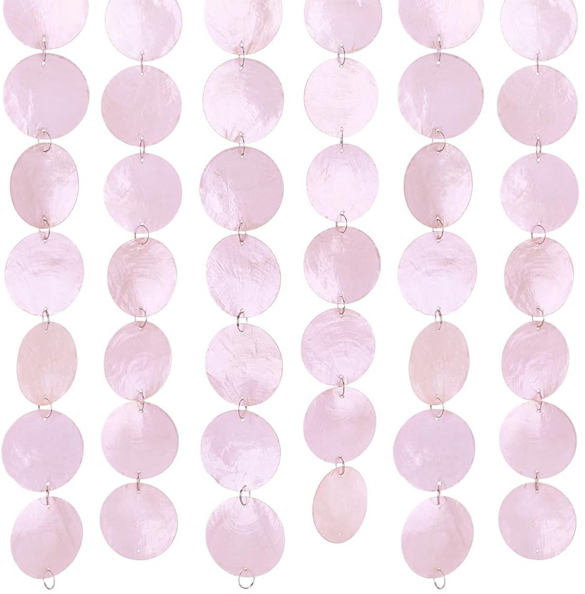 Dailygoods Handgemaakte Schelpenketting van Natuurlijke Schelpen voor Decoratie en Sieraden