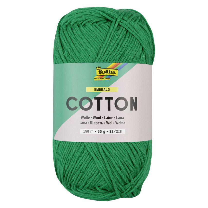Folia Wolle 50g / 150m, emerald, 32 / 2x8 (150 m) (25954)