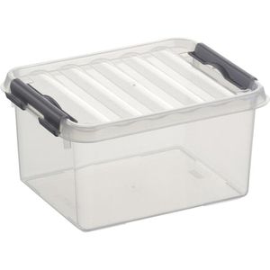 Sunware Aufbewahrungsbox Q-Line Box 78000609, 2L, Kunststoff, A6, 20 x 15 x 10cm
