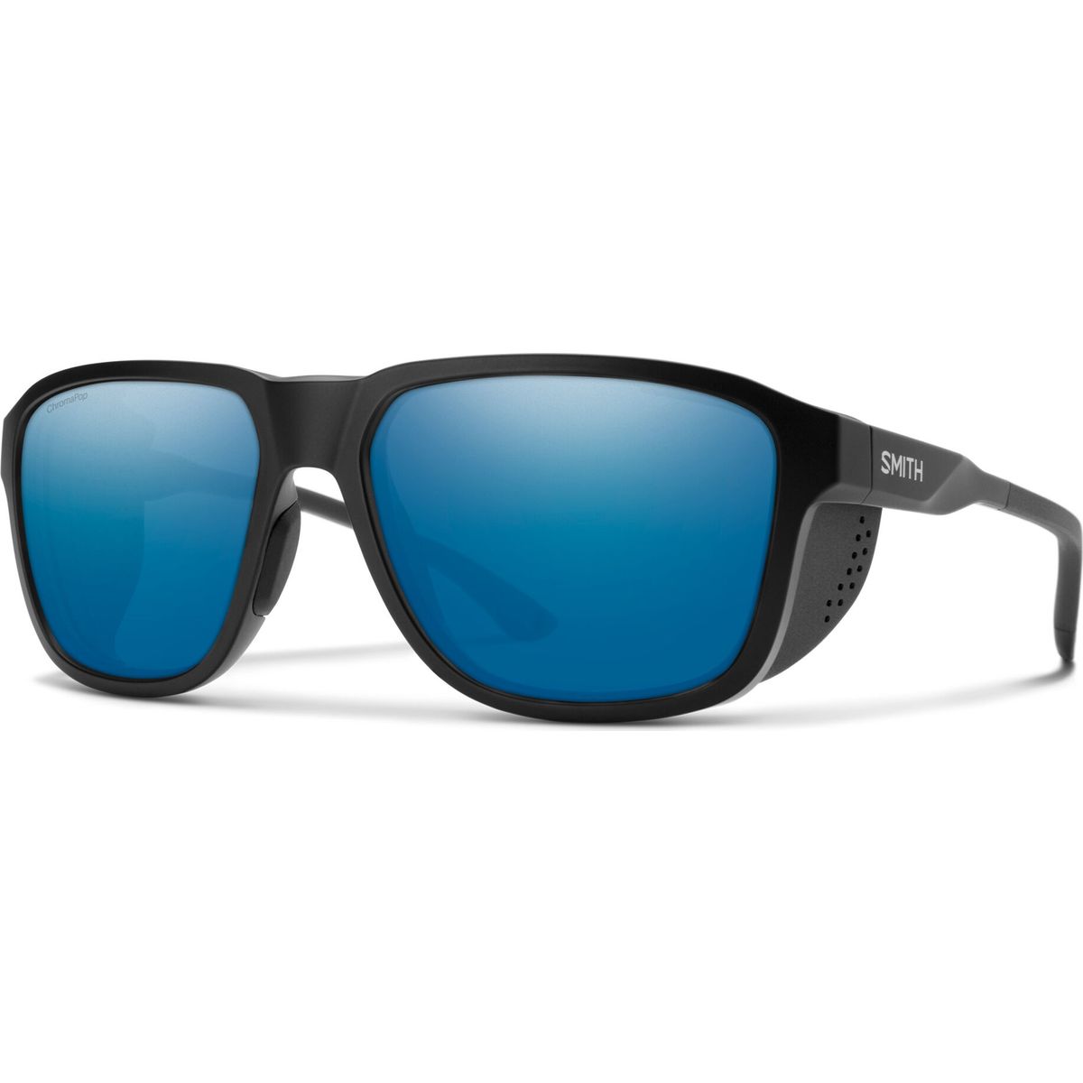 Smith Embark matte black chromapop glass polarized blue mirror (01T-58QG) 20461701T58QG