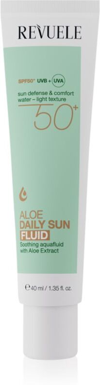 Revuele Aloe Daily Sun Fluid SPF 50+ fluide léger protecteur SPF 50+ 40 ml