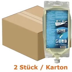 Universalreiniger SURE Interior&Surface Cleaner 2 x 2,5L Allzweck-Reiniger im QuattroSelect-Beutel, Karton