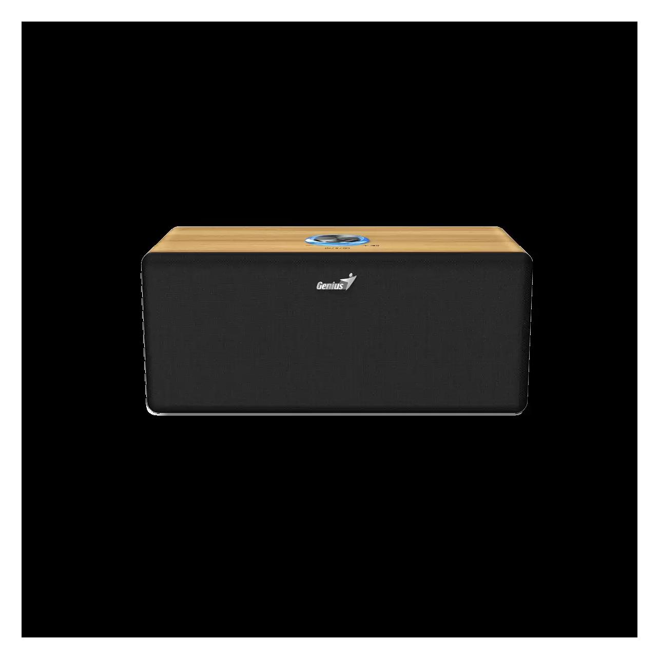 Genius SP-HF505BT Bluetooth-Lautsprecher hellbraunes Holz (31730056401)