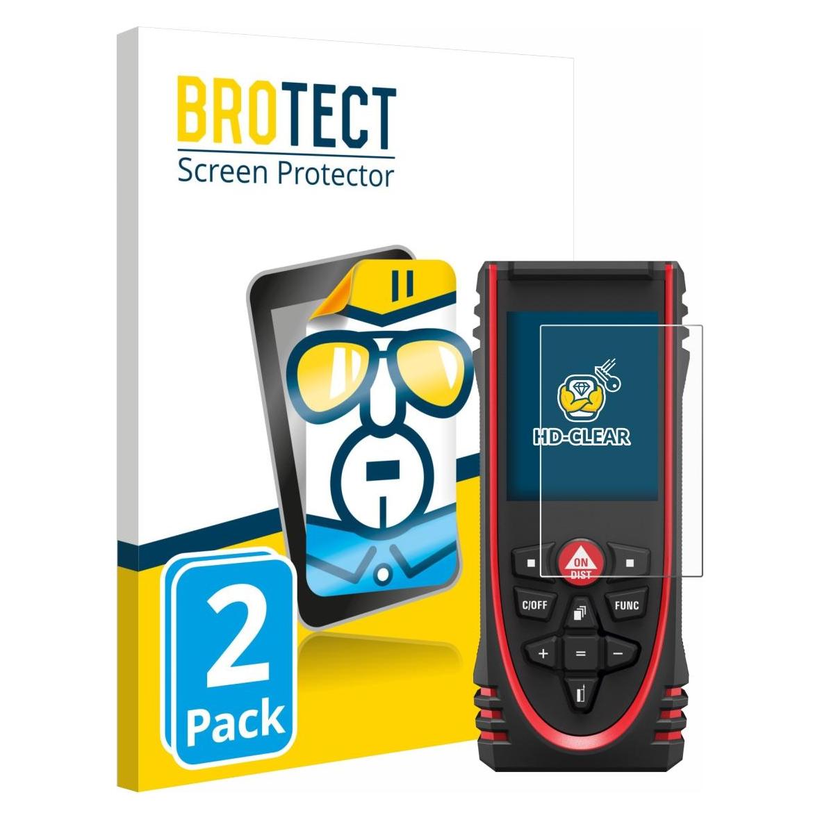 Brotect Schutzfolie für Leica DISTO X3 Displayschutz Displayschutzfolie Folie Klar Transparent (1861288)