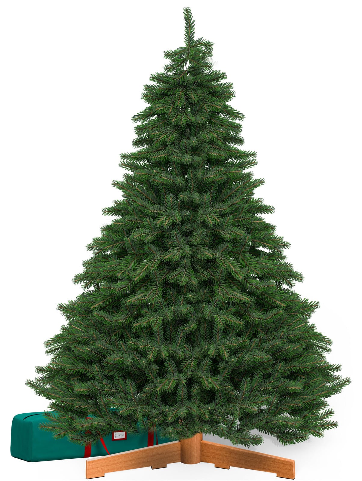Casaria Premium Kunstkerstboom, extra groot, 220 cm