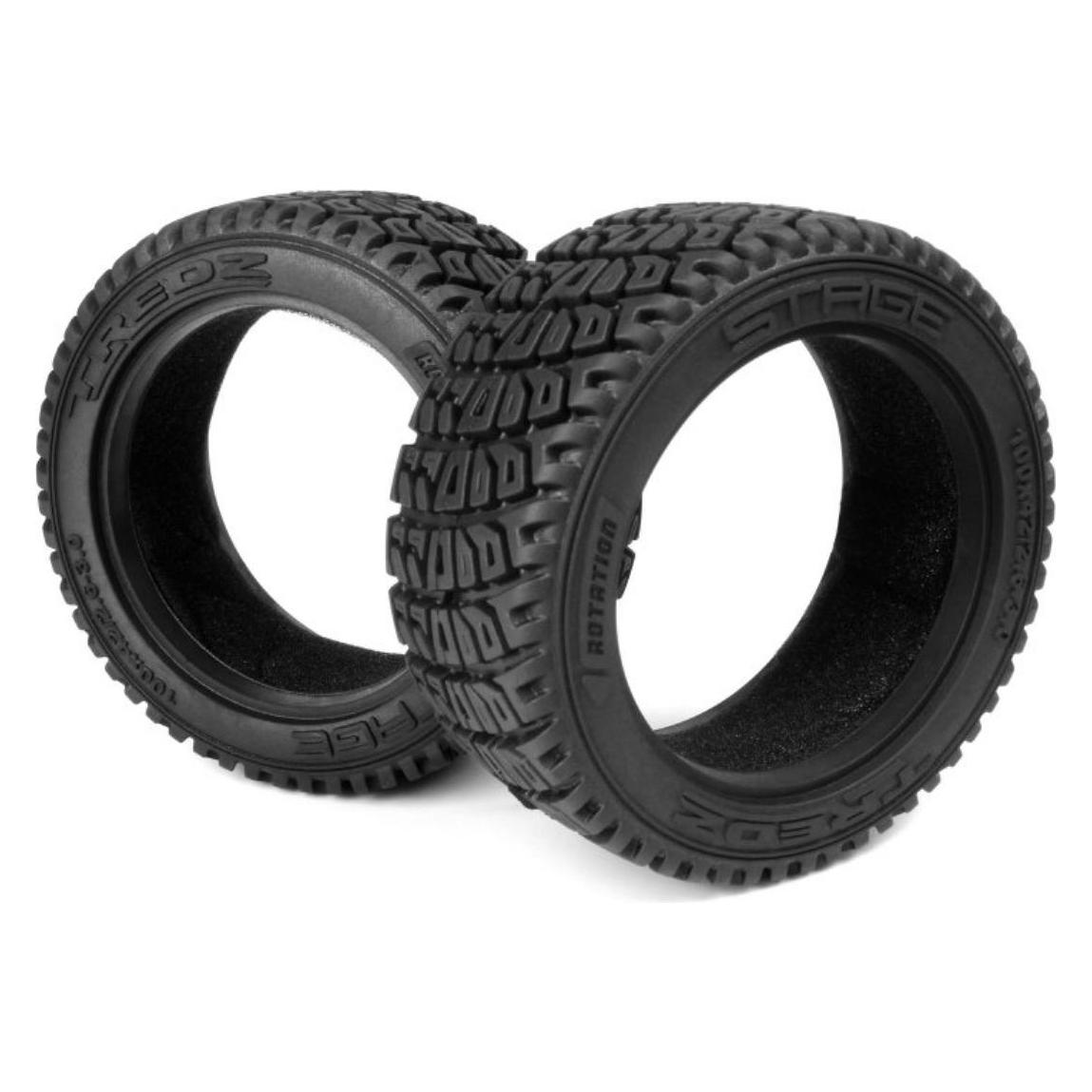 Maverick Tredz Stage Belted Tire (100x42mm/2.6-3.0in/2pcs) (MV150366)