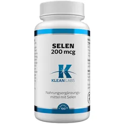 Klean Labs Selen 200 mcg 100 St