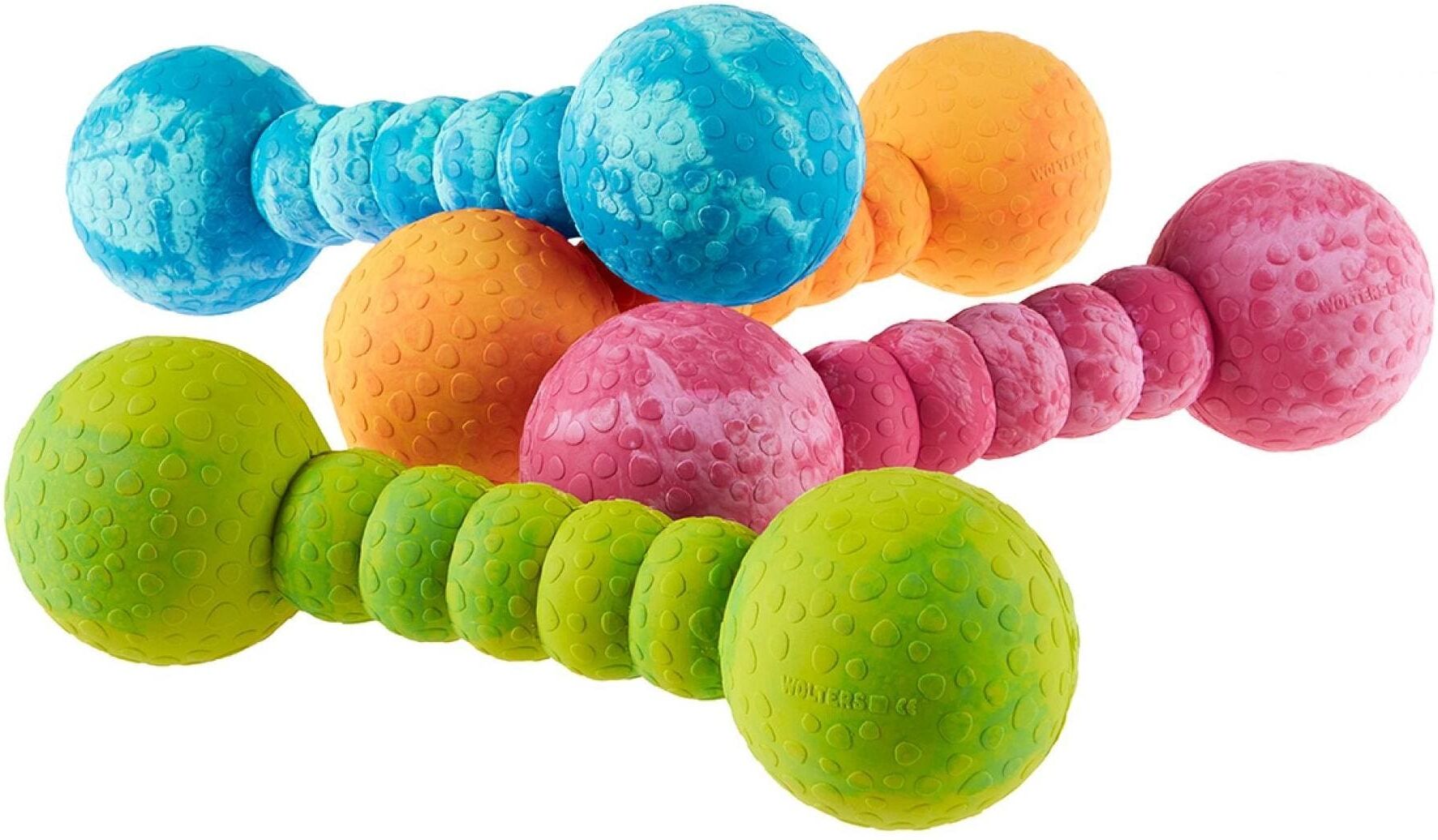 Tier-Beschäftigungsspielzeug WOLTERS, blau (aqua), L:23cm, Kautschuk, Fummelspielzeuge, Tier-Beschäftigungsspielzeug aqua Einheitsgröße