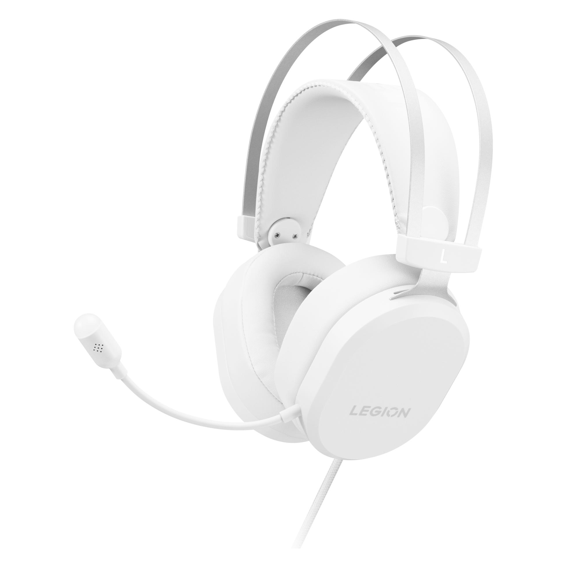 Lenovo Legion H320 7.1 Surround Sound Gaming Headset Glacier White (P) (Kabelgebunden) (GXD1W43662)