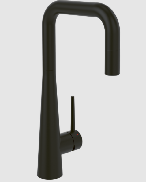 Villeroy und Boch Konic Küchenarmatur 92860006 221 x 103,5 mm, schwarz matt