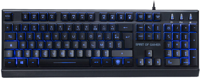 SPIRIT OF GAMER TECLADO GAMING SOG CLA-EK10-US
