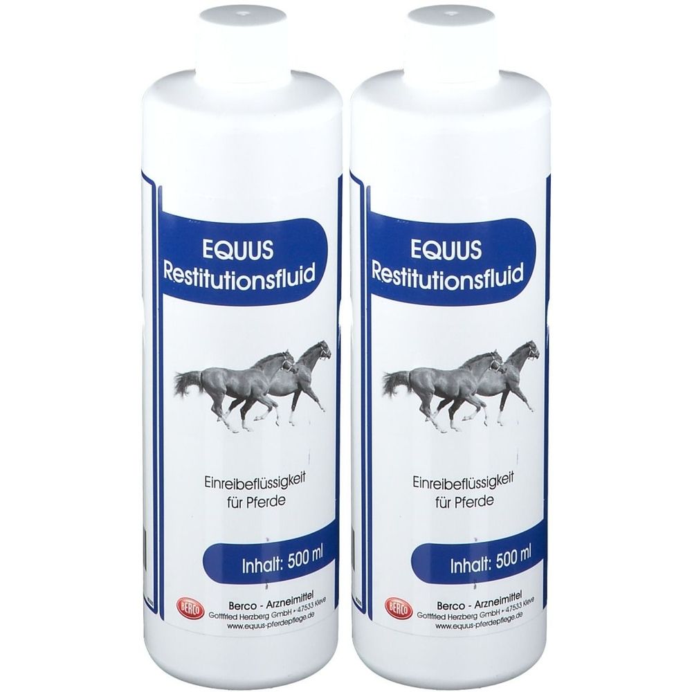 Restitutionsfluid Equus flüssig vet. 2x 2x500 ml Flüssigkeit