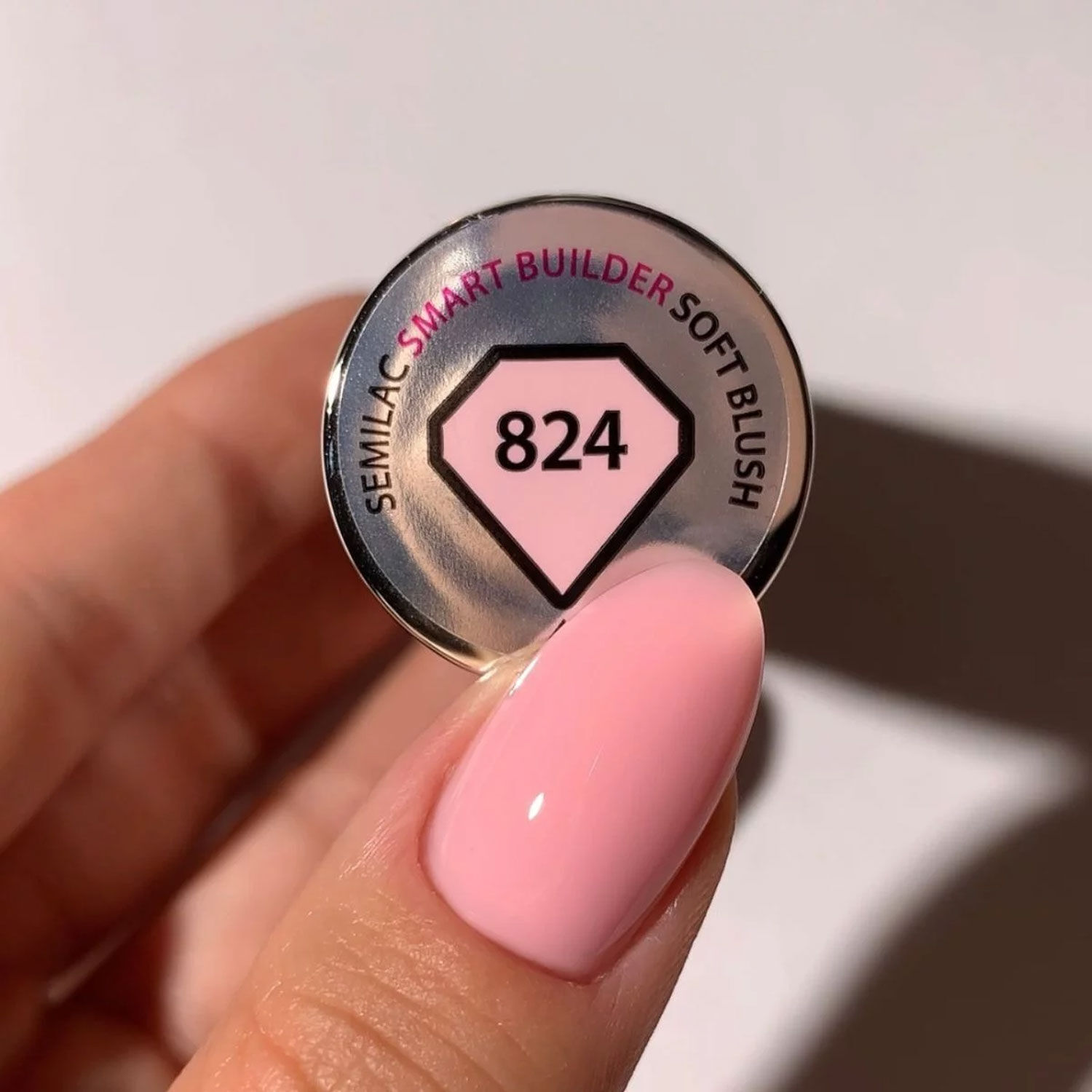 SEMILAC Smart Builder No.824 Soft Blush 7ml