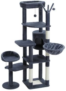 Uplift Picks Large Cat Tree Tower With Big Hammock And Scratching Posts h