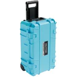 GUTEK Tortoise T-300 Schutzkoffer/Trolley, azurblau