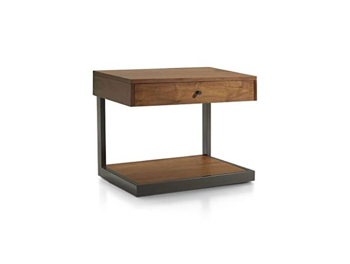 YCCHAH Bett mit Stauraum Multifunktional quadratische Nachttisch Rack Schlafzimmer Retro Seitenschrank Aufbewahrung Einschubladen Desktop