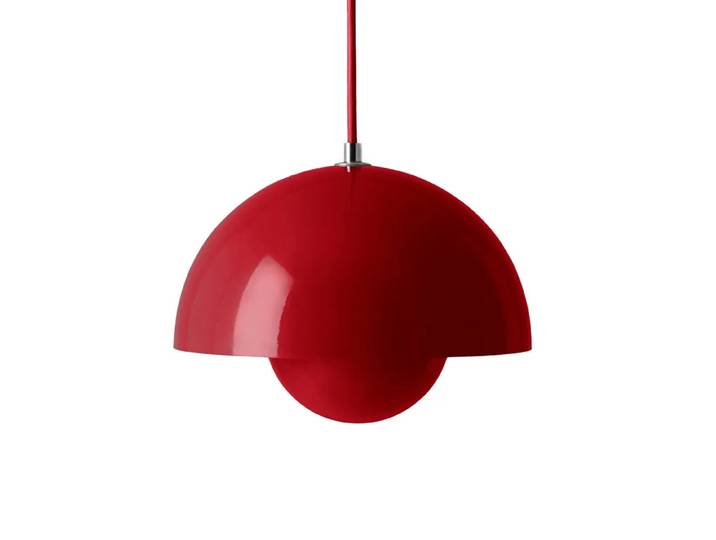 &Tradition Suspension Flowerpot VP1 Vermilion red