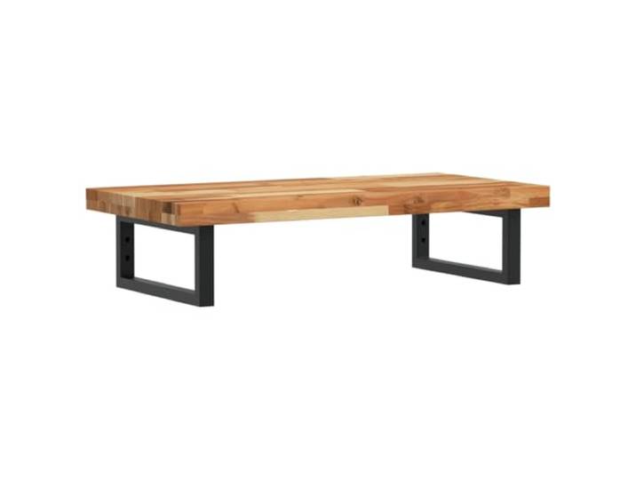 Heofavd Waschbeckenregal 100x40cm Akazienholz Waschtisch Konsole
