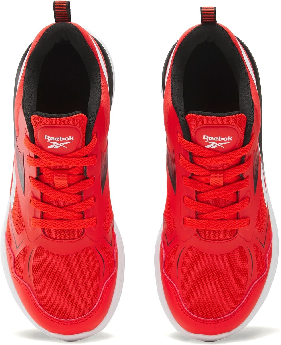 Laufschuh REEBOK "RUSH RUNNER 6.0", Jungen, Gr. 37, rot (rival rot, schwarz, ftwr weiß), Synthetik, Textil, Schuhe Laufschuh