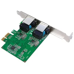 LogiLink PC0075 (Mini PCI Express, PCIe), Netzwerkkarte, Grün