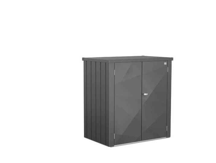 Biohort Geräteschrank, Dunkelgrau, Metall, 132x140x87 cm, Freizeit & Co, Heimwerken, Werkstatteinrichtung