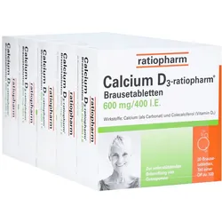 Calcium D3 ratiopharm Brausetabletten 100 St
