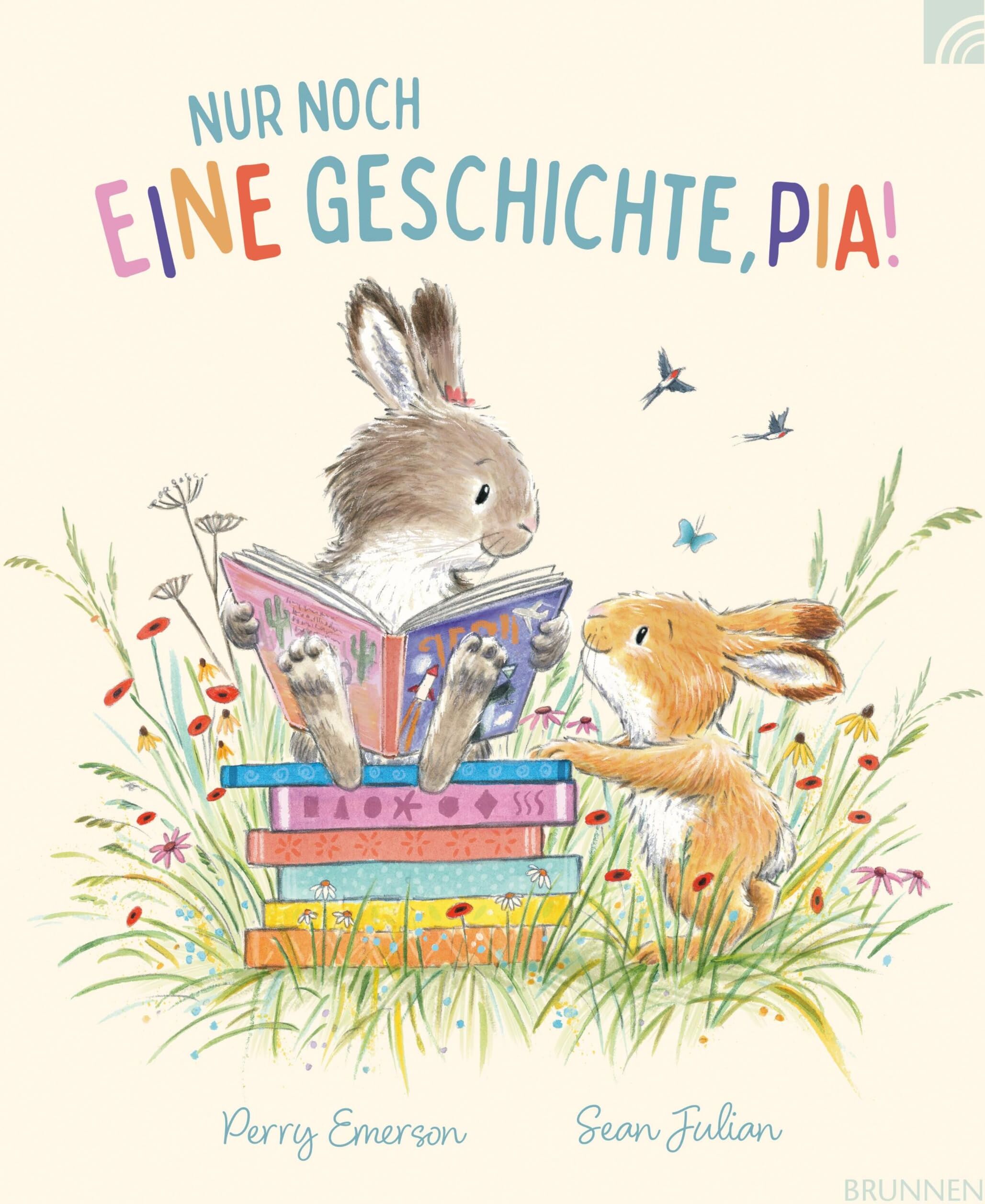 Perry Emerson - Nur noch eine Geschichte, Pia!: Ein wunderschönes Bilderbuch ab 4 Jahren über zwei Häschen, die erleben, wie spannend und abenteuerlich es ist, ... und voller Fantasie neue Welten zu entdecken. - Preis vom 09.10.2026 07:28:09 h