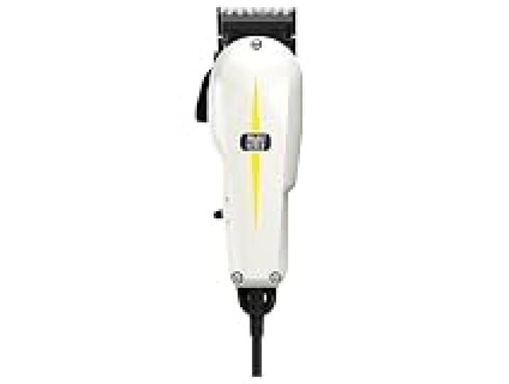 Wahl Super Taper - Tondeuse à cheveux professionnelle - Pour l'épilation et l'effilage, noir/blanc