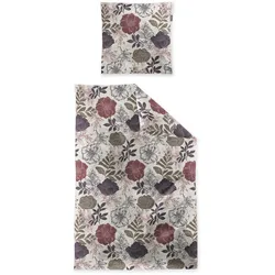 Bettwäsche MERAN Biber ( 155x220cm, 1 Kissen 80x80) - 135x200cm, 1 Kissen 80x80