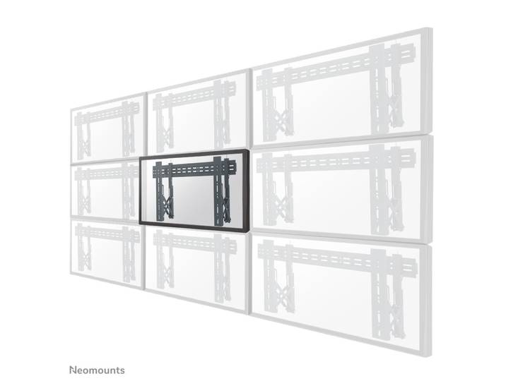 Neomounts LED-VW1000BLACK Support mural pour mur d'images 40-75' - extraire - max 50 kg, 50 kg, 101,6 cm (40'), 190,5 cm (75'), 200 x 200 mm, 600 x 40