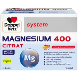 Doppelherz Magnesium 400 Citrat system