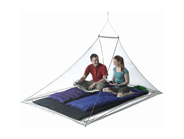 Moskitonetz SEA TO SUMMIT Nano Netz Double , transparent (bunt), B:170cm H:240cm, Schädlingsschutznetze, Moskitonetz