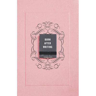 Burn After Writing, Taschenbuch von Sharon Jones, Vermilion
