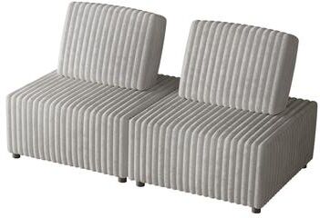 Craft Porch CraftPorch Luxurious Velvet Upholstered 2 Pieces Chair