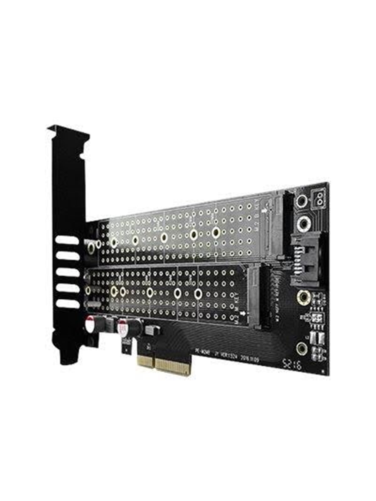 AXAGON PCEM2-D - Speichercontroller - M.2 NVMe-Karte / SATA 6 Gbit/s - PCIe 3.0 x4