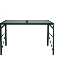 Vitavia Aluminium-Tisch mit Hohlkammerplatten - 1 Ebene-dunkelgrün