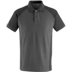 MASCOT Bottrop Polo-Shirt UNIQUE Dunkelanthrazit / Schwarz XS - 50569-961-1809-XS - Dunkelanthrazit / Schwarz