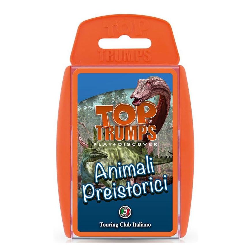 Winning Moves Touring Club: - Top Trumps - Animali Preistorici (Italienisch, 2 Spieler) (40701066)