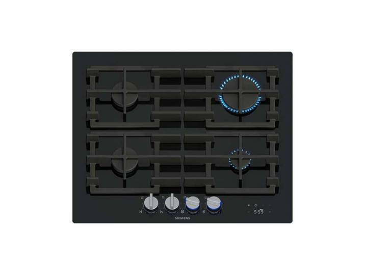 Siemens ER6A6PH40 Gas-Kochmulde Schwarz