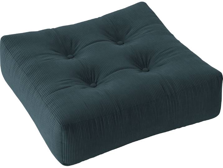 Pouf KARUP DESIGN More - Multifunktionales und bequemes Bodenkissen. , blau (hellblau), B:70cm H:22cm T:70cm, Stoff, Poufs, Pouf, Flexibel einsetzbar, stapelbar & in mehreren Farben erhältlich