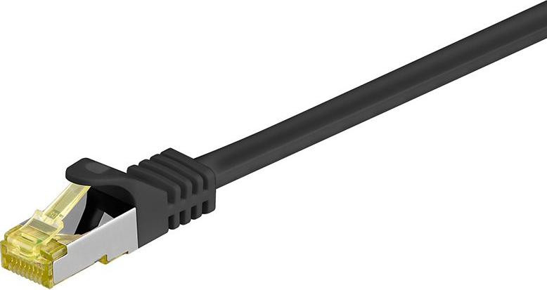 MicroConnect SFTP702S Cat7 S/FTP Netwerkkabel met RJ-45 connectoren, 2 meter, zwart