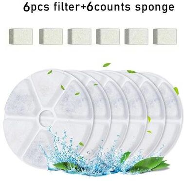Uplifted Finds Multi Layer Automatic Pet Water Fountain Replacement Filters 1 Box