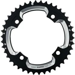 Kettenblatt MTB 42T S2 120 AL6 Blast Black, L-Pin GXP CNC 2x10
