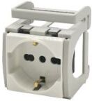 Faeg Portafrutto Adattatore Da Guida Omega Con Presa Schuko 2p+t 10/16 A – Modello Fg14242