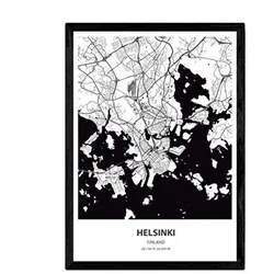 POSTER Helsinki - Finnland A3 Rahmenlos