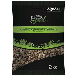 AQUAEL Bodengrund natural bunt 3-5 mm (2 kg)