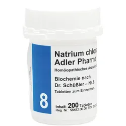 BIOCHEMIE Adler 8 Natrium chloratum D 6 Tabletten 200 St