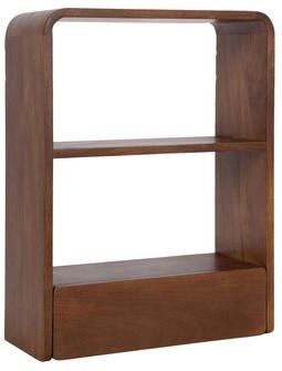 Kate and Laurel Kato Wall Shelf with Drawer