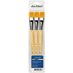 da Vinci, Pinsel, Pinsel Junior Serie 304 flach Grösse 24 3 Stück (9 mm)